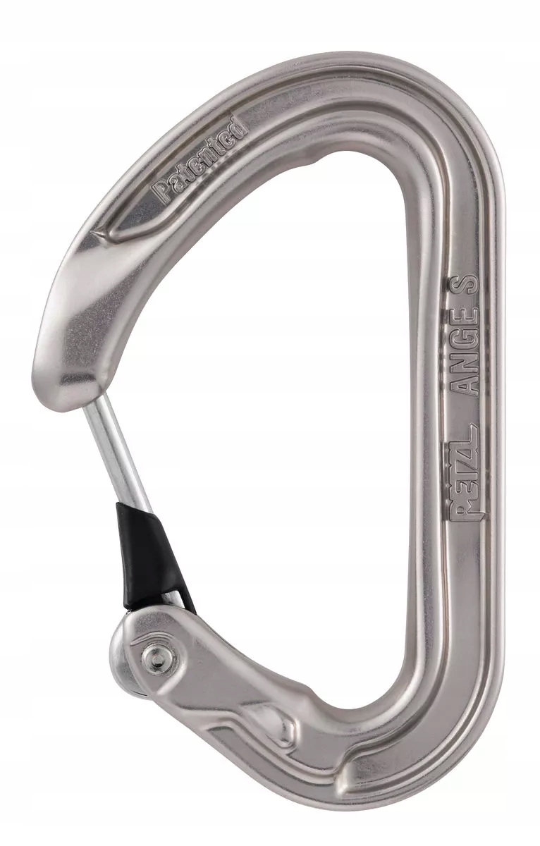 Karabinek wspinaczkowy Petzl Ange S Grey