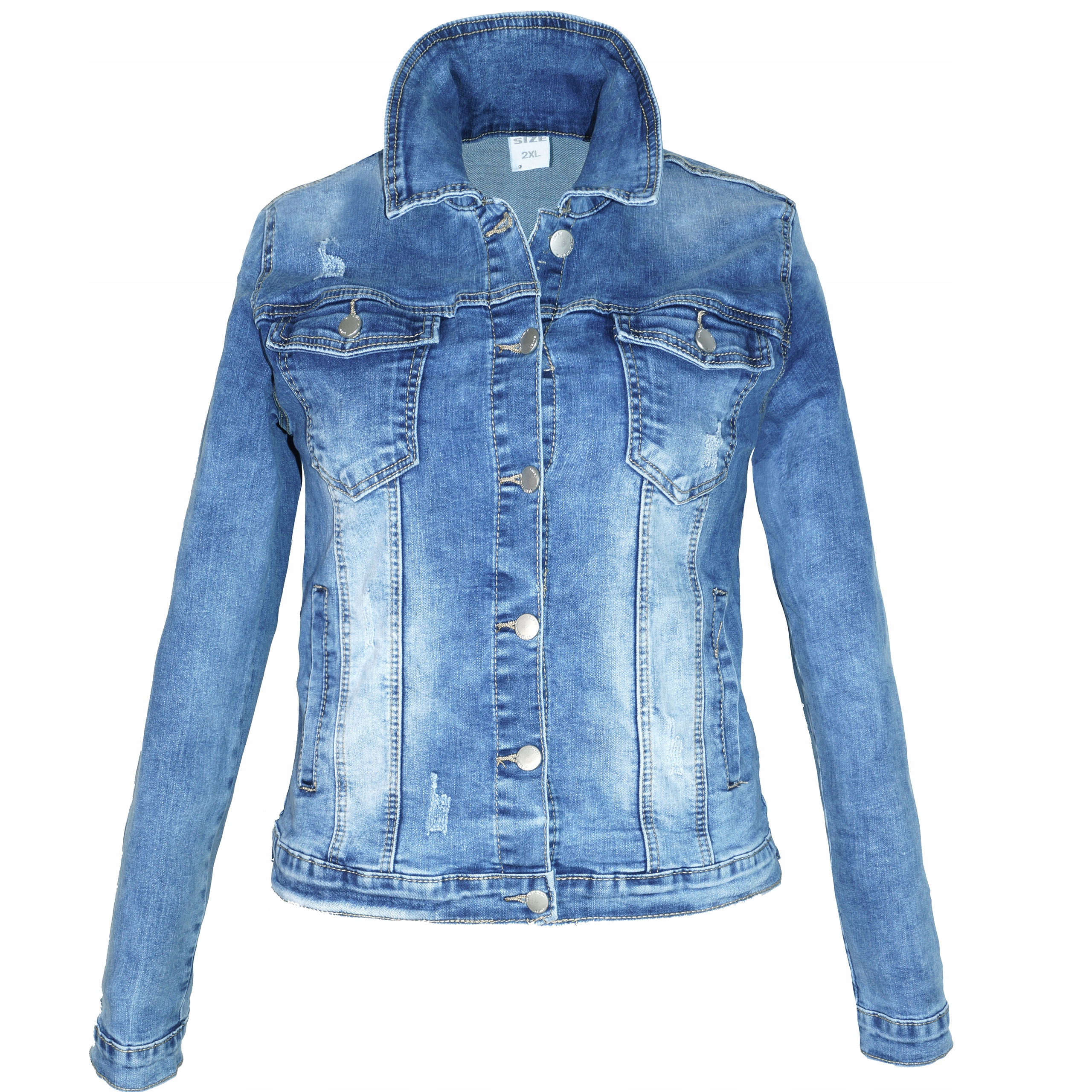 

Super Katana kurtka Jeansowa Jeans bawełna 46 3XL