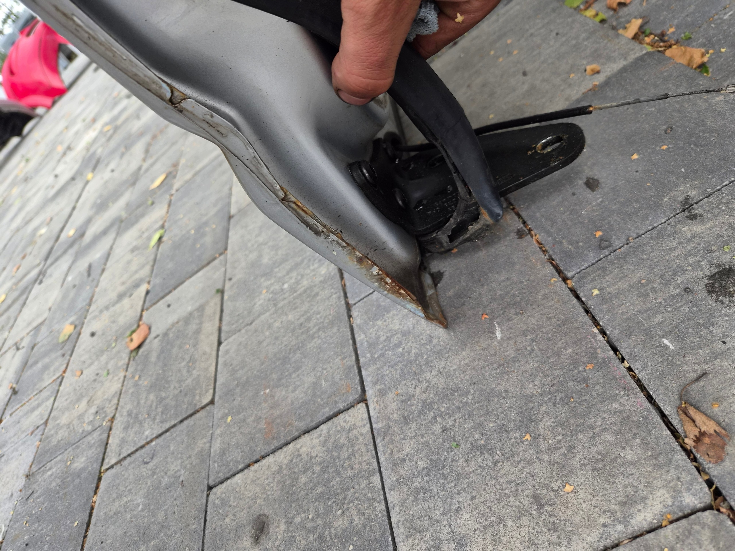 door sliding VW T5 T5 lift side right silver