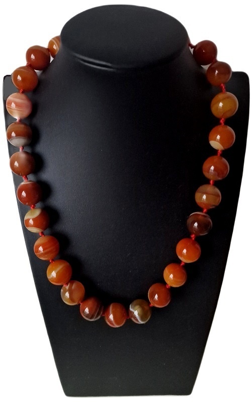 Karneoly Přírodní Náhrdelník Etnické Inspirace Tantra Kameny Izidy Síla