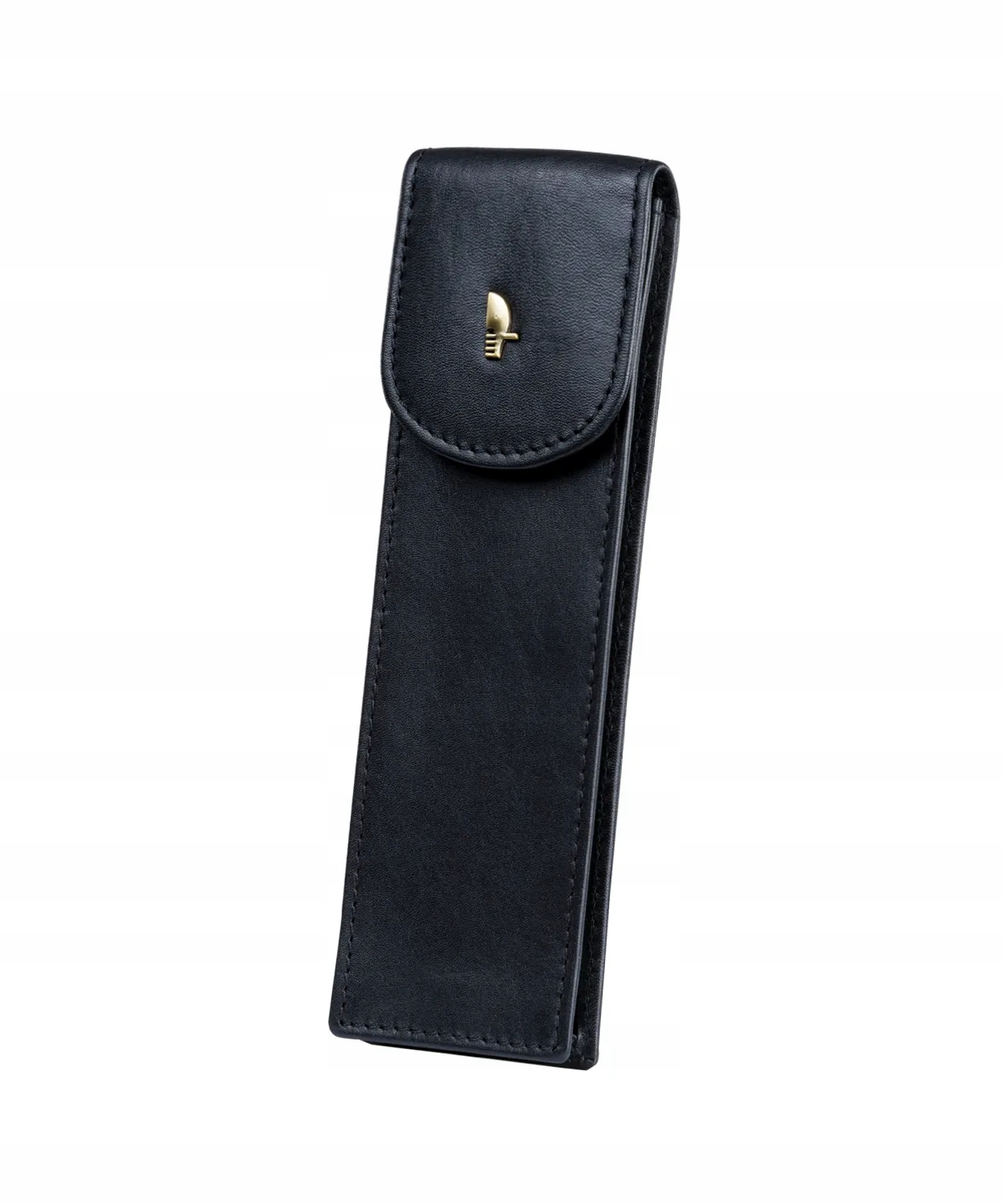 Pouzdro na pera Pero Přírodní kůže jako Dárek Černé Puccini MU1802 1