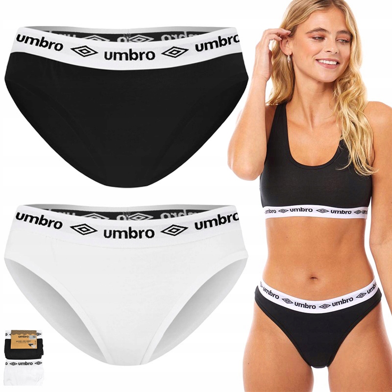 Kalhotky Dámské Umbro sportovní bavlněné kalhotky 2 Páry M