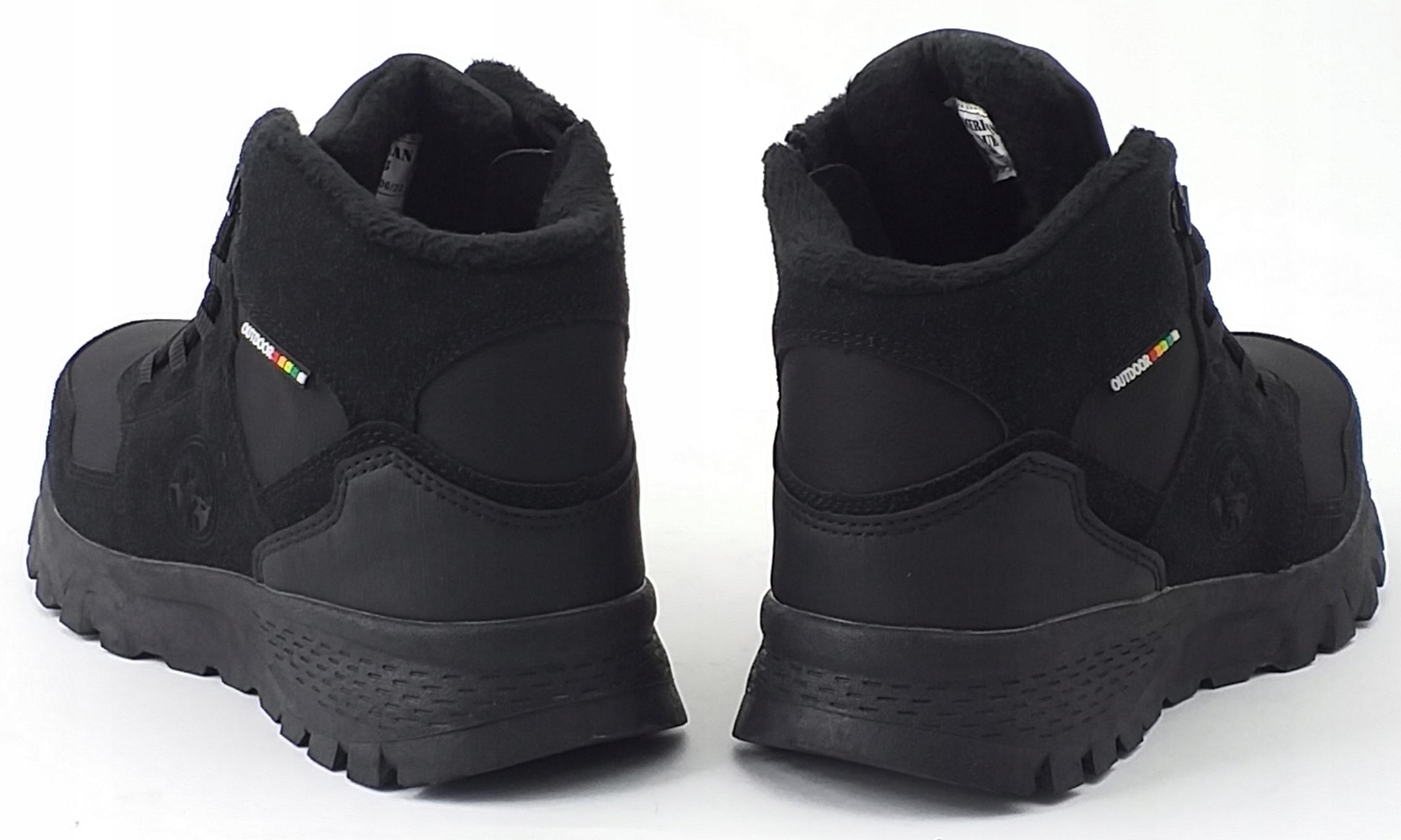 CIEPŁE zimowe buty chłopięce TRAPERY KAMASZE ciemne AMERICAN CLUB r 36 Rozmiar (new) 36