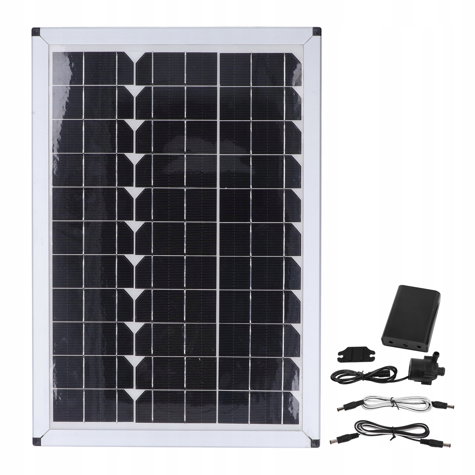 Fontanna Solarna Pompa Ogrodowa Wody Do Oczka Wodnego Stawu Panel 20W
