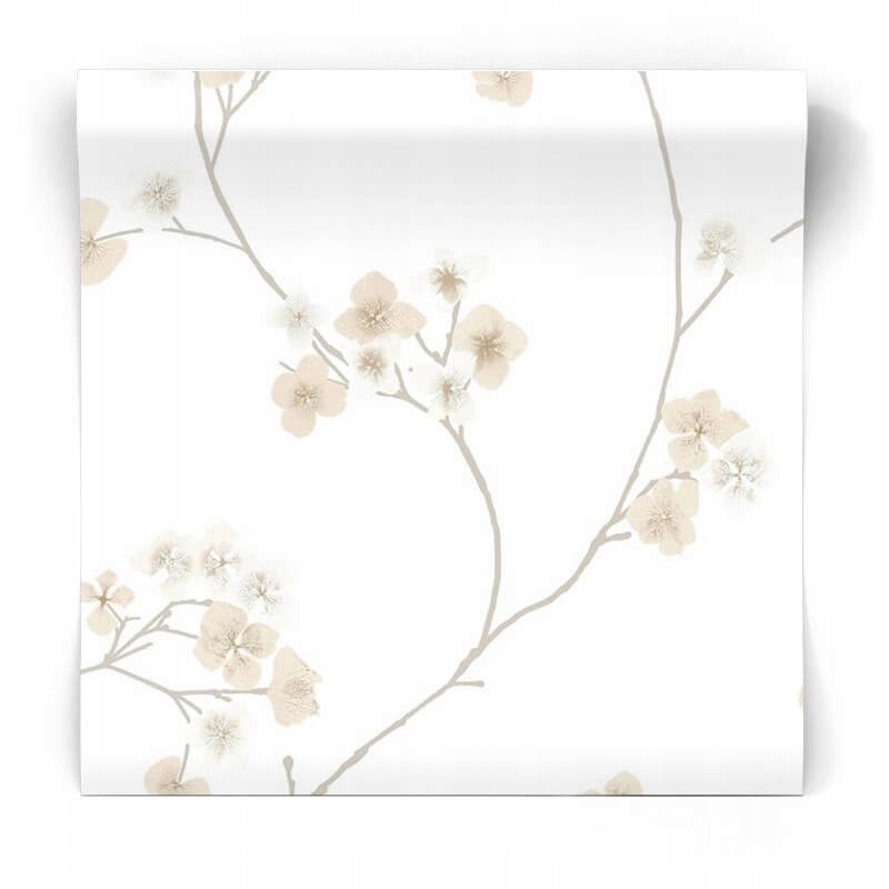 

Tapeta w kwiaty sypialniana 33-284