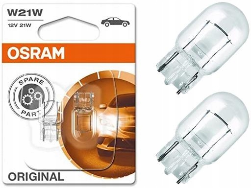 

Osram Original Żarówki W21W 12V 21W W3X16D Duo