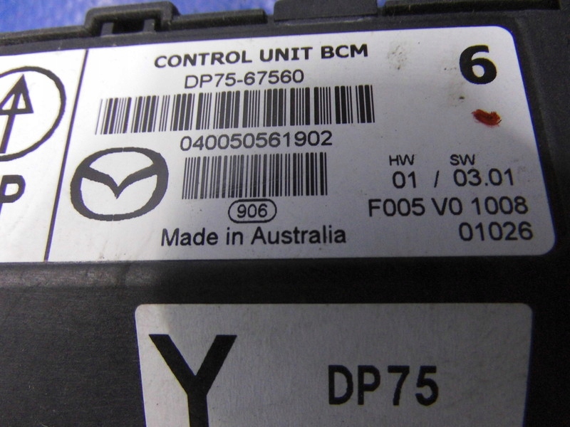 modul Bedienteil BCM MAZDA 2 II DE 07-14 ROK