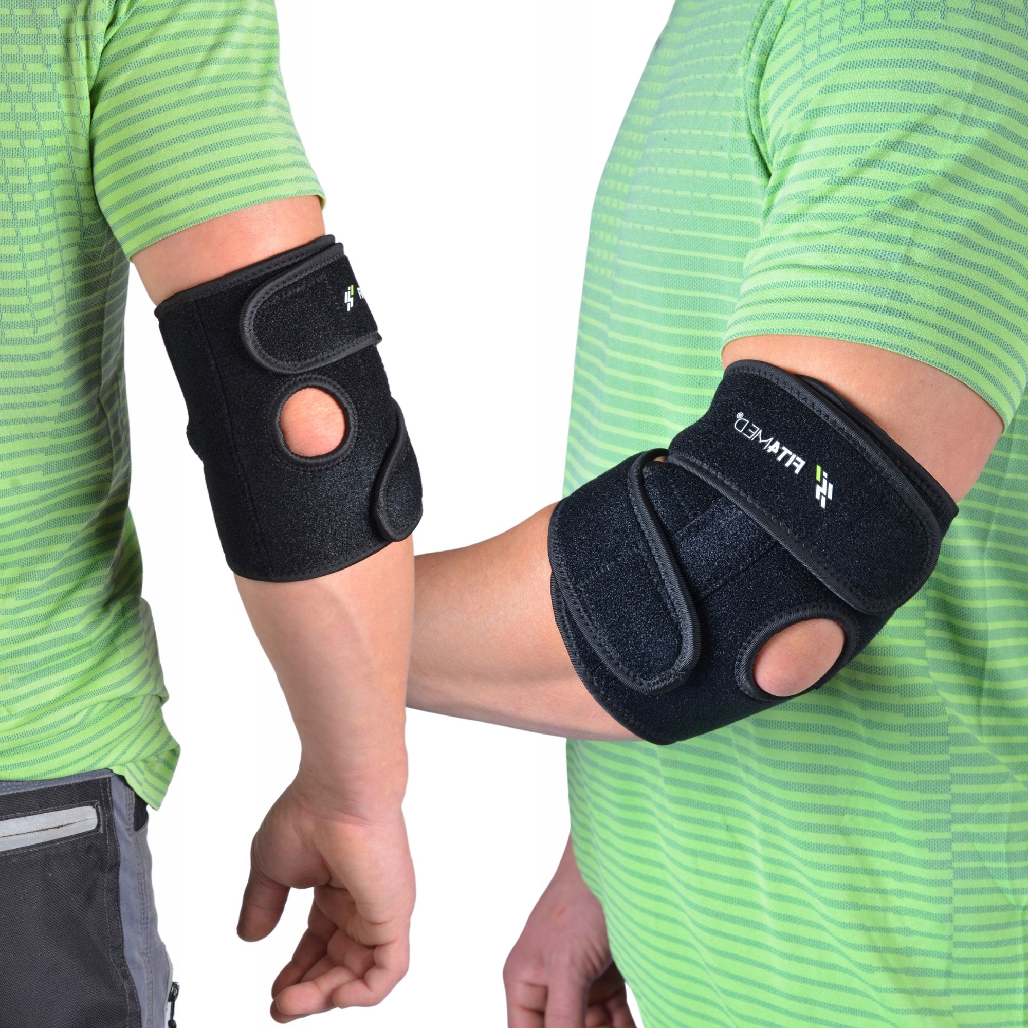 STABILIZATOR STAWU ŁOKCIOWEGO NA ŁOKIEĆ GOLFISTY TENISISTY OPASKA UCISKOWA Cechy dodatkowe brak