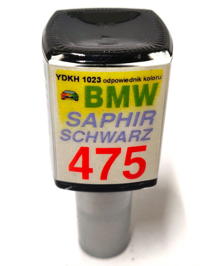 Zaprawka lakier do rys 10ml Bmw 475 Saphir Schwarz Black czerń usuń rysy