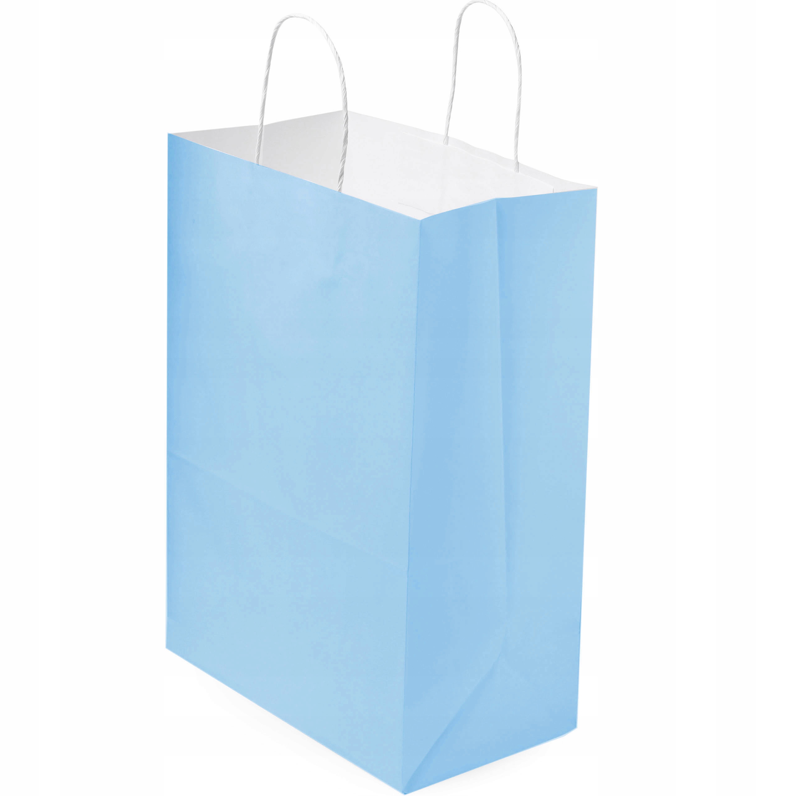 TORBA PAPIEROWA NIEBIESKA A4 240/100/320 10 SZT TOREBKA EKO NA PREZENT Marka Darko