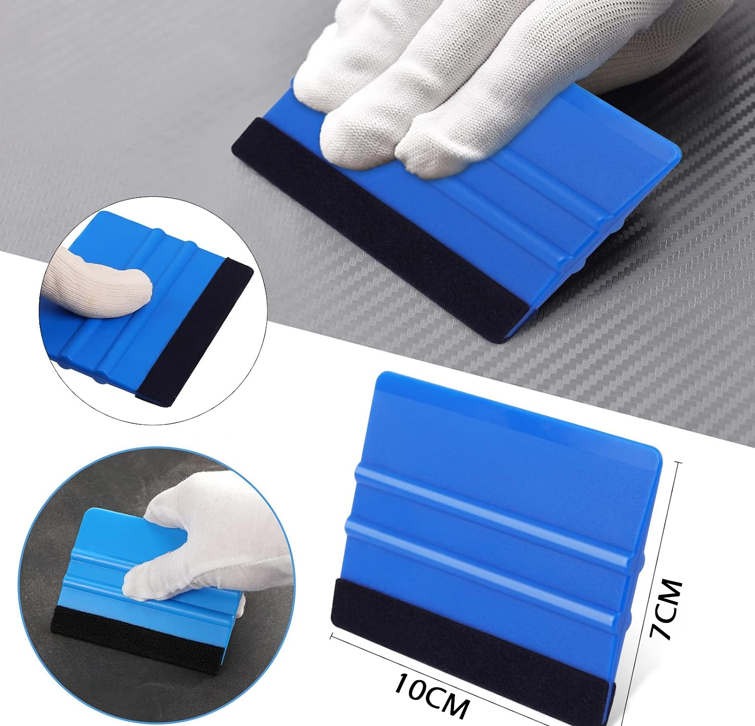 RAKLA Z FILCEM DO MONTAŻU FOLII NA SMARTFON TELEFON Marka blurr