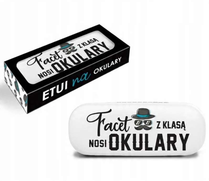 

Etui Na Okulary Chłopak Mężczyzna Czarny