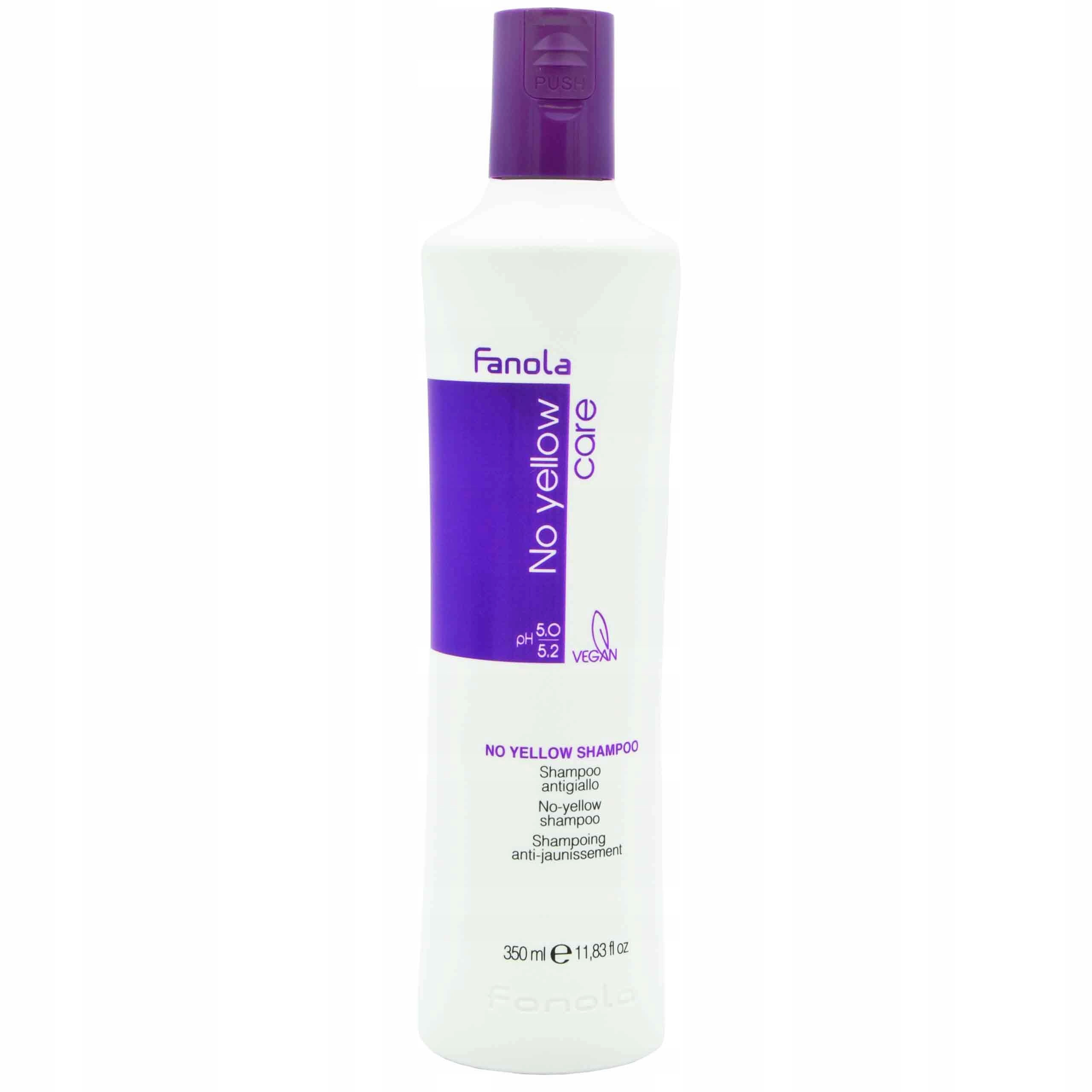 

Szampon do zimnych blondów Fanola No Yellow 350ml