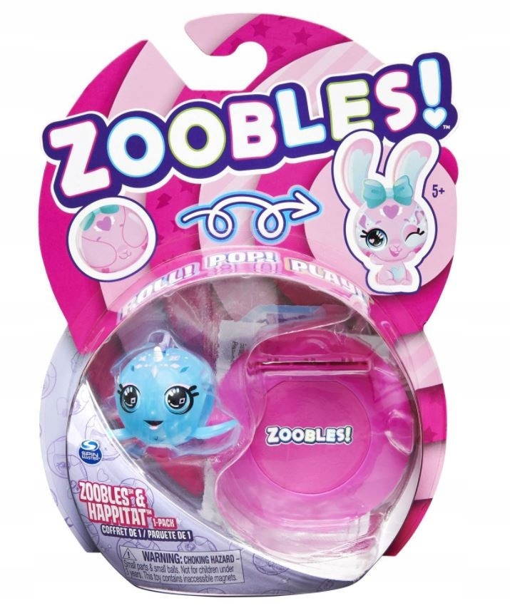 

Figurka Zoobles Zwierzątko 1pak Narwhal