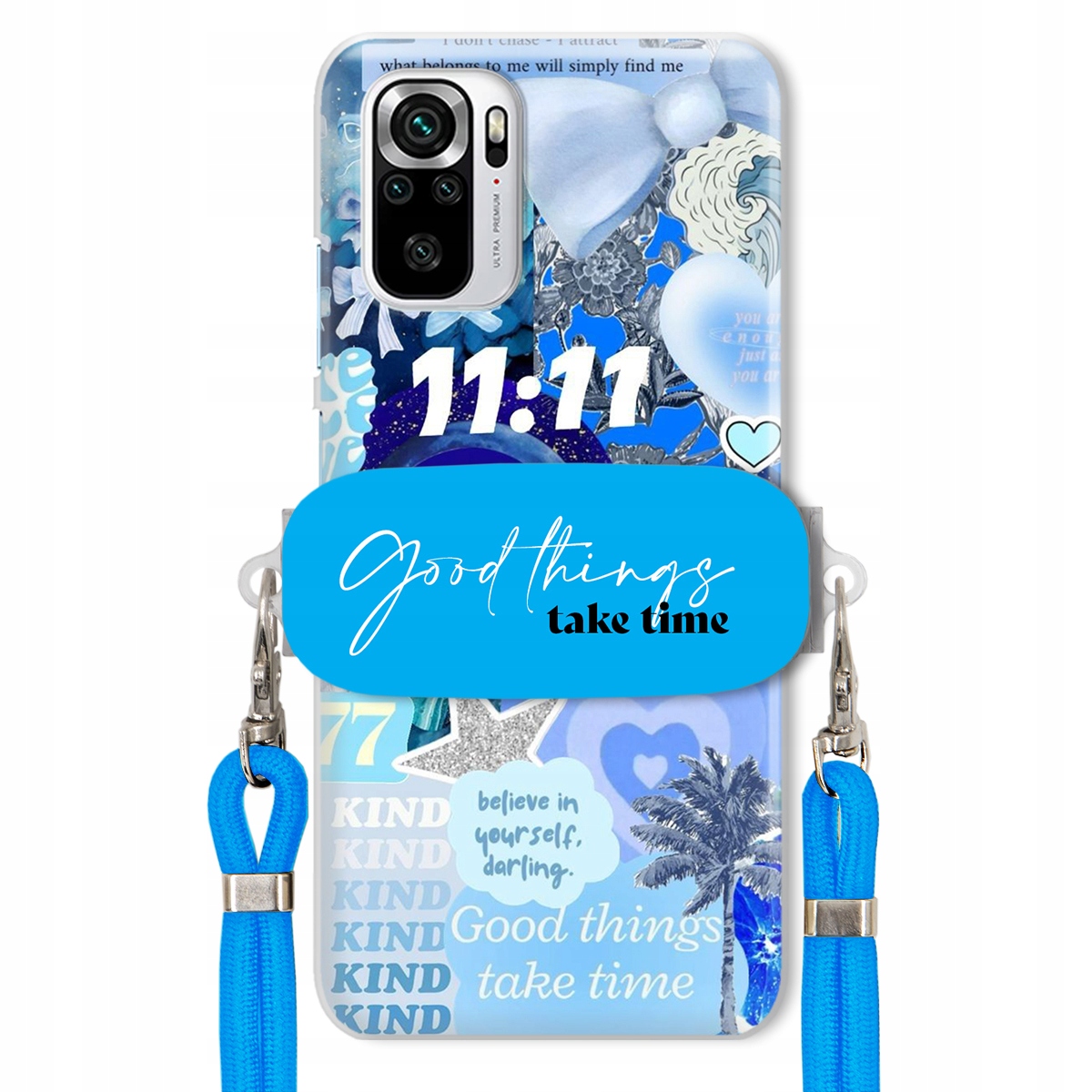 Pouzdro pro Xiaomi Redmi Note 10S Držák Crossbody vodítko Good Things Dovolená