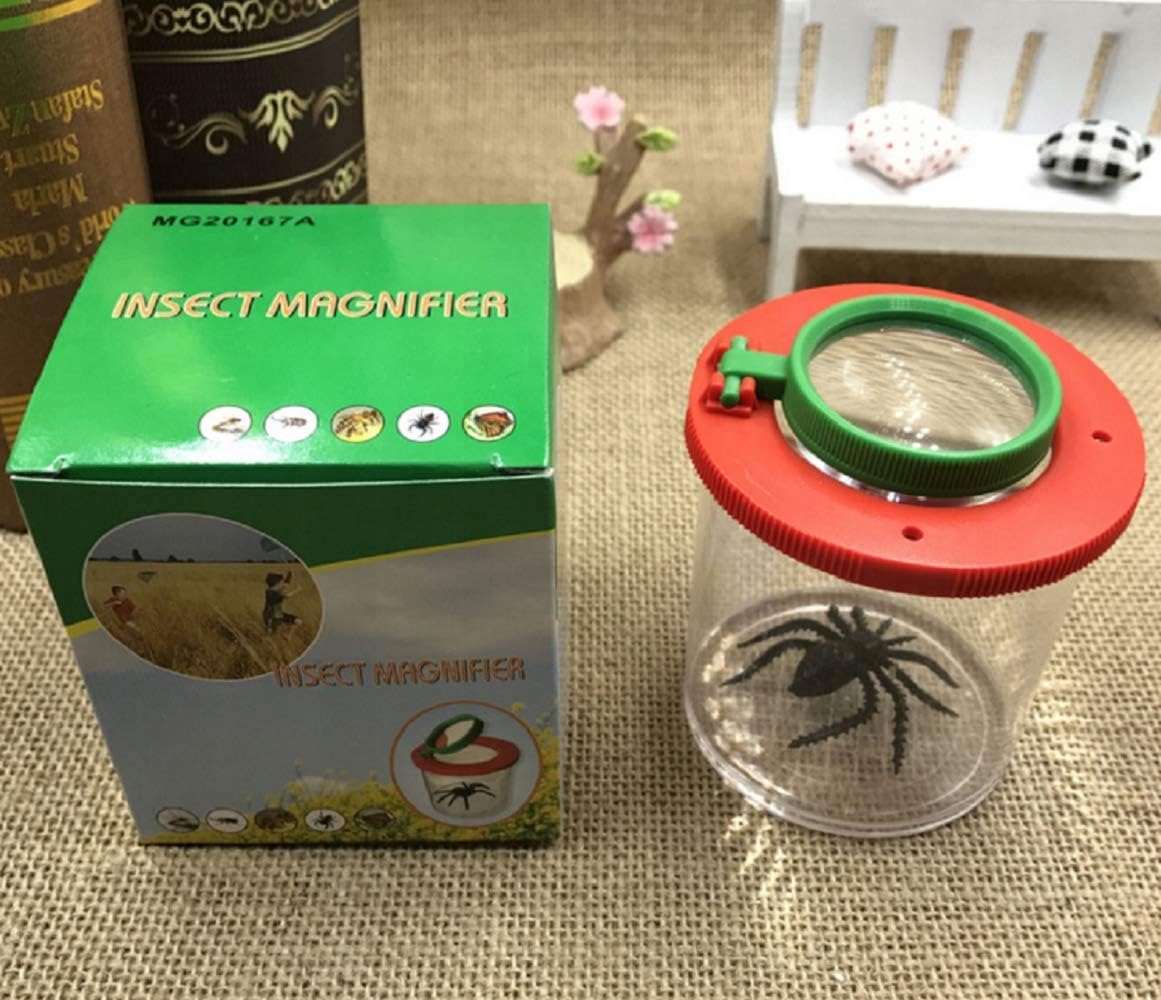 RUIXIB Rovar nagyító BÖGRE ROVARMEGFIGYELŐ NAGYÍTÓVAL Csomagolás állapota eredeti