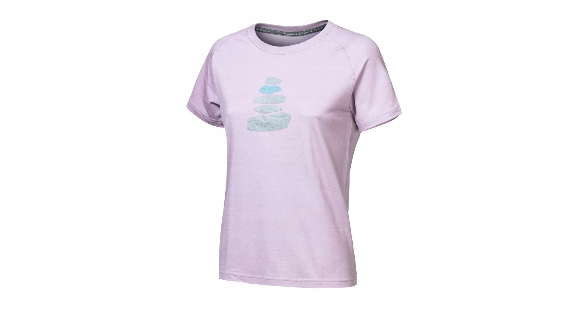 Sensor Merino Blend Stone Dámské Triko Kr.rukáv Mystic Violet Velikost S