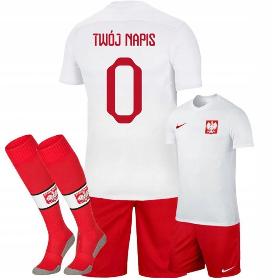 

Nike Strój Piłkarski Polska II Twój Nadruk 162cm