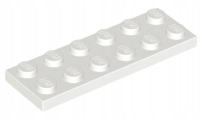 

Lego 3795 Biała 2x6 plate płytka Nowy 1szt