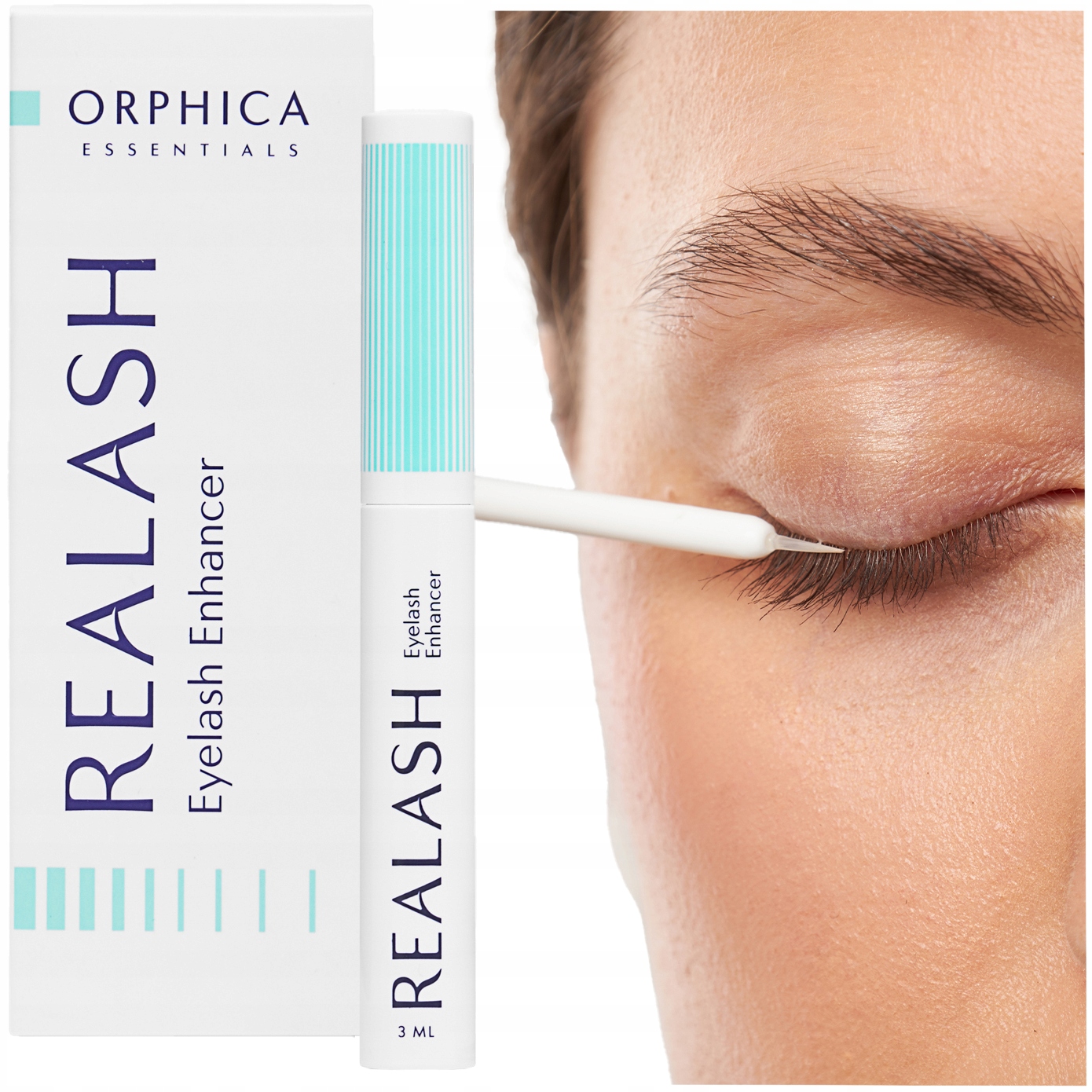 Kondicionér Na Řasy 3ml Zvláštní Regeneraceí řas pohodlný aplikátor Realash