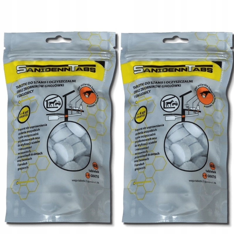 Saniden Tabs čistička baktérie 2op x 96 4