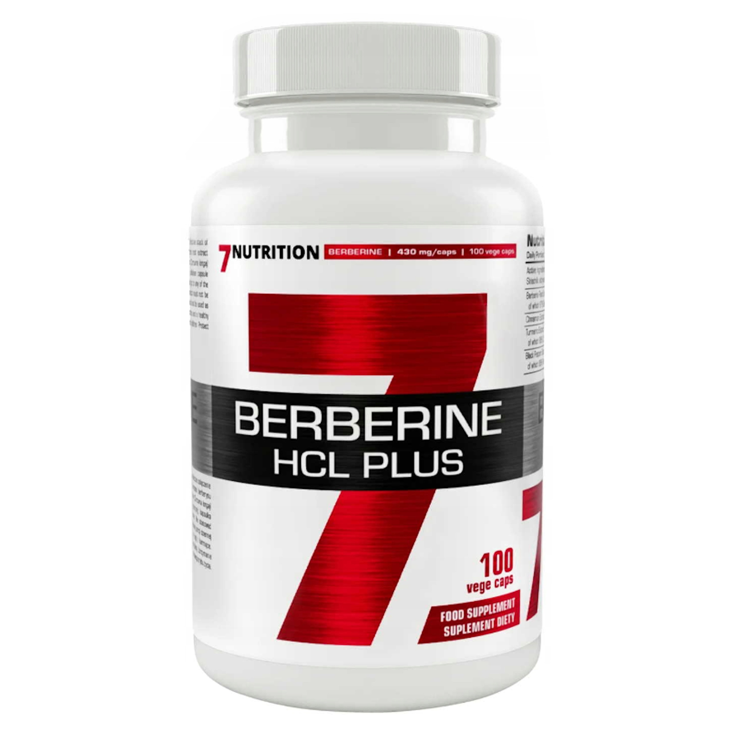 

7NUTRITION Berberyna Hcl Max 90 k. Kurkuma Cynamon
