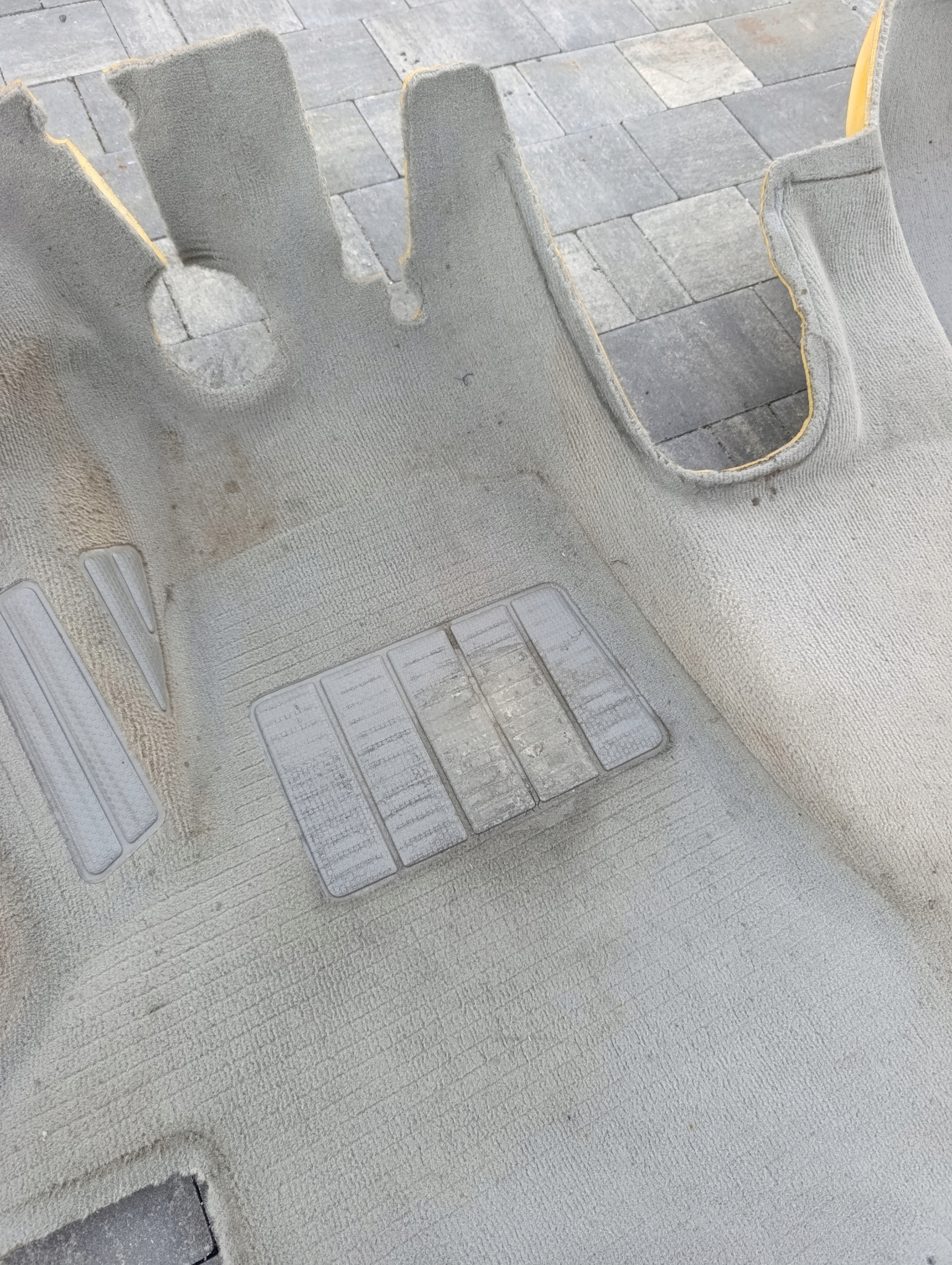 VW T5 CARAVELLE MULTIVAN carpet mats front JASNY WELUR