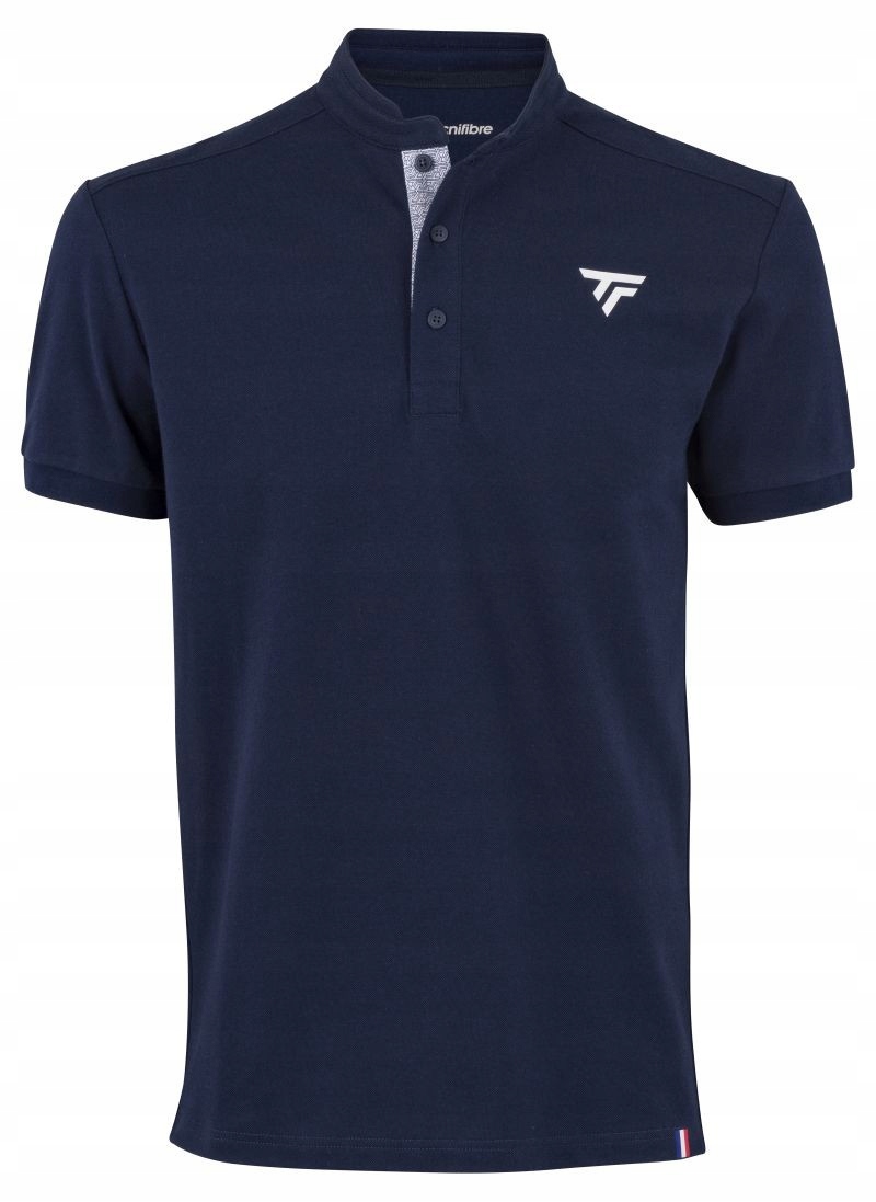 Pánské tričko Tecnifibre Polo Pique marine XL