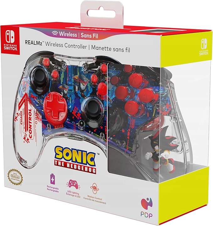 Pad bezprzewodowy do konsoli Nintendo Switch czerwony