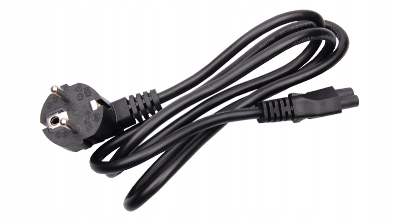 

Kabel Zasilający Przewód Sieciowy Koniczynka 1,2M