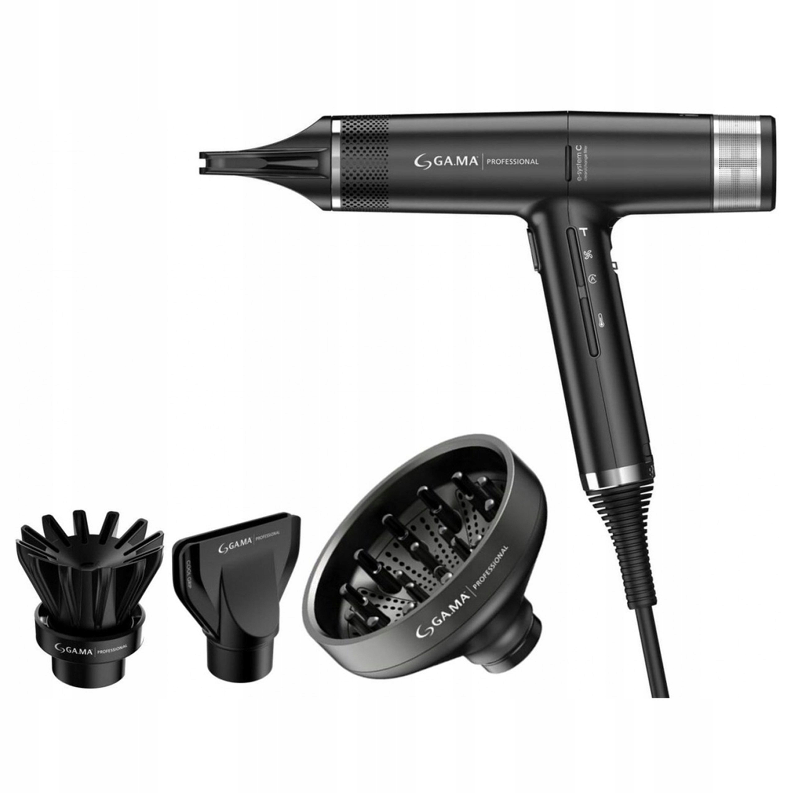 Sušič vlasov Ga Ma IQ3 Tichá ľahká sada s difuzérom Tubo Moc