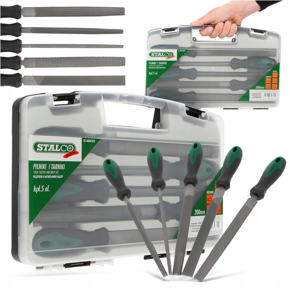 

Pilniki Tarniki Metalu Drewna Zdzierak 200mm 5szt.