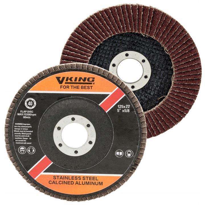 

Tarcza Ścierna Listkowa Fi 125x22 MM Gramat. 80