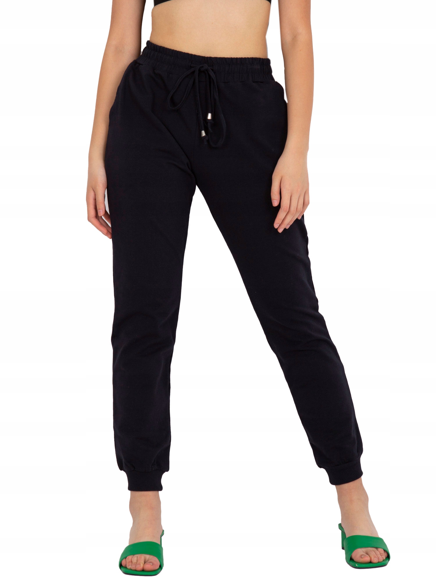 

Spodnie Dresowe Damskie Basic tregginsy - L