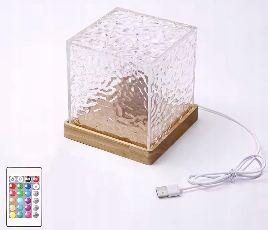 Projektor Fal Oceanu 16 Kolorów Lampa Aurora Projektor Podwodny do Biura Baru