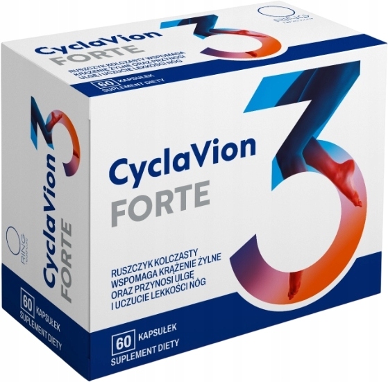 Ring CyclaVion 3 Forte ruszczyk witamina C 60 kaps.