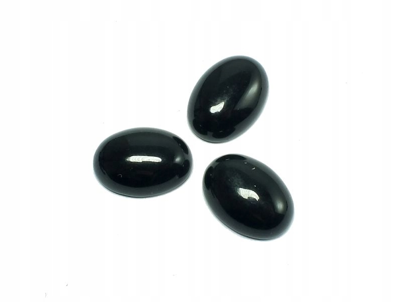 Onyks kaboszon owal 18x13 mm 1 sztuka