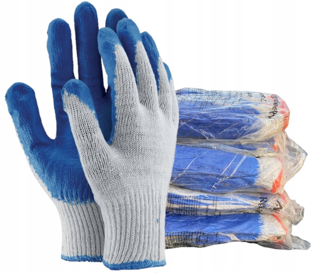 

Rękawice robocze wampirki ogrodowe Rw blue 10 Par
