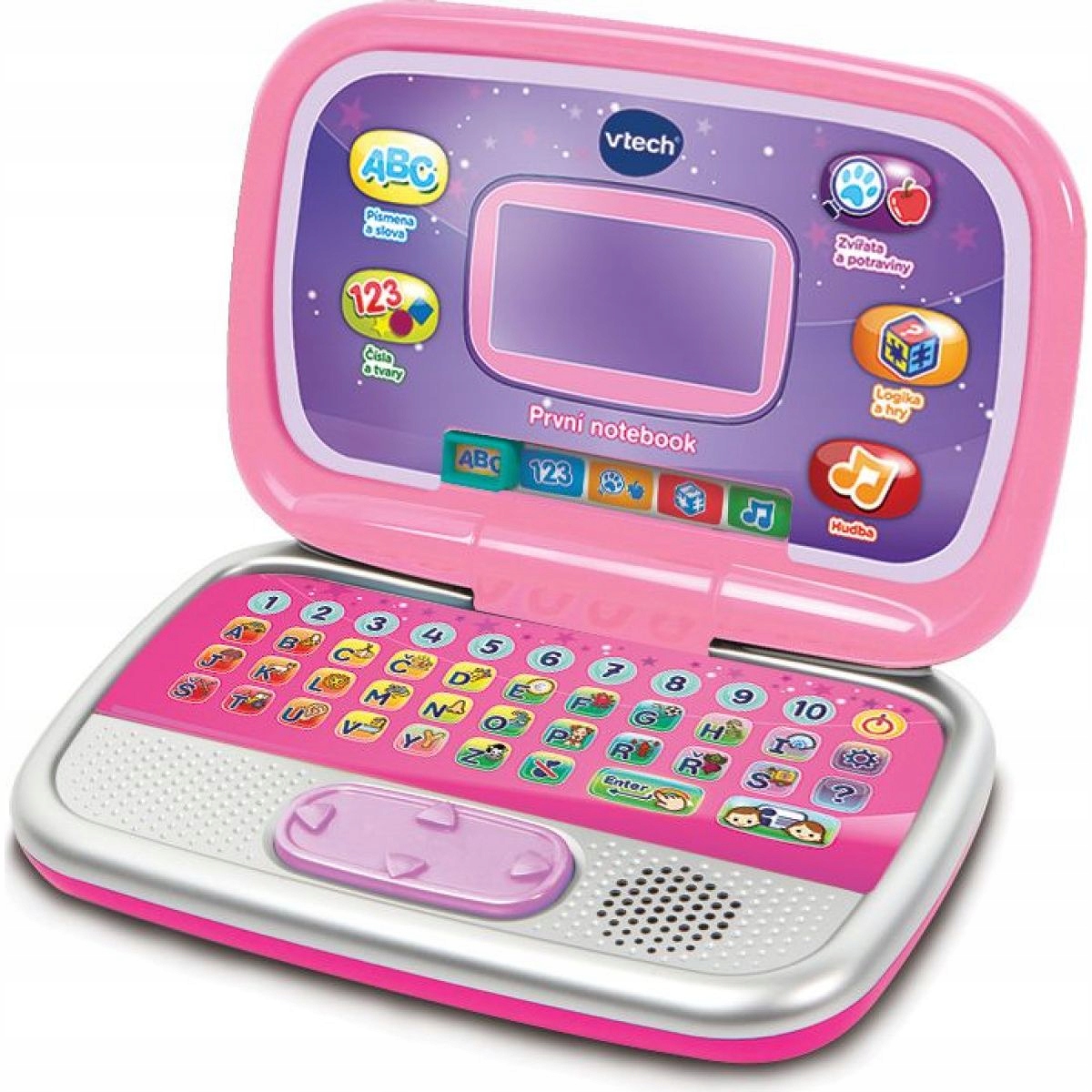 Vtech Pierwszy laptop różowy PL