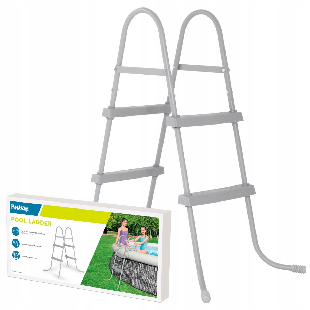 Rebrík do bazéna 84 cm Bestway 58430 na vstup a výstup