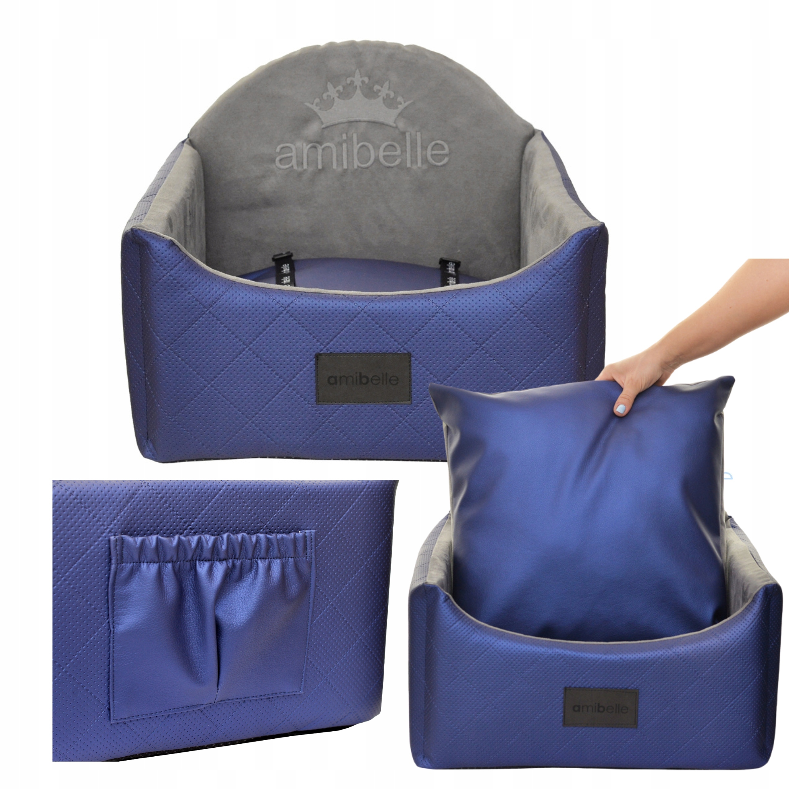 Autosedačka Přepravka Poslání Pelíšek pro psa kočku Auta