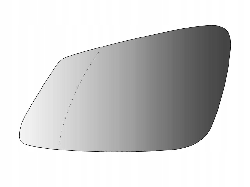 0401G09 - ABAKUS СТЕКЛО ЗЕРКАЛА НАРУЖНОЕ ЗЕРКАЛО ЛЕВОЕ B