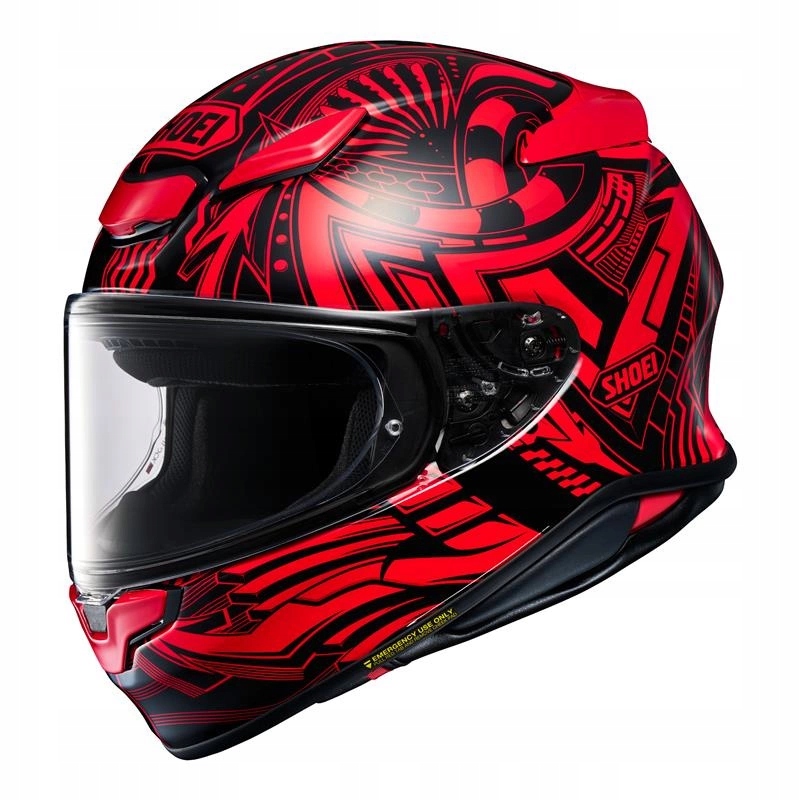 Motocyklová prilba Shoei NXR2 Beaut TC-1 červená čierna biela Darčeky