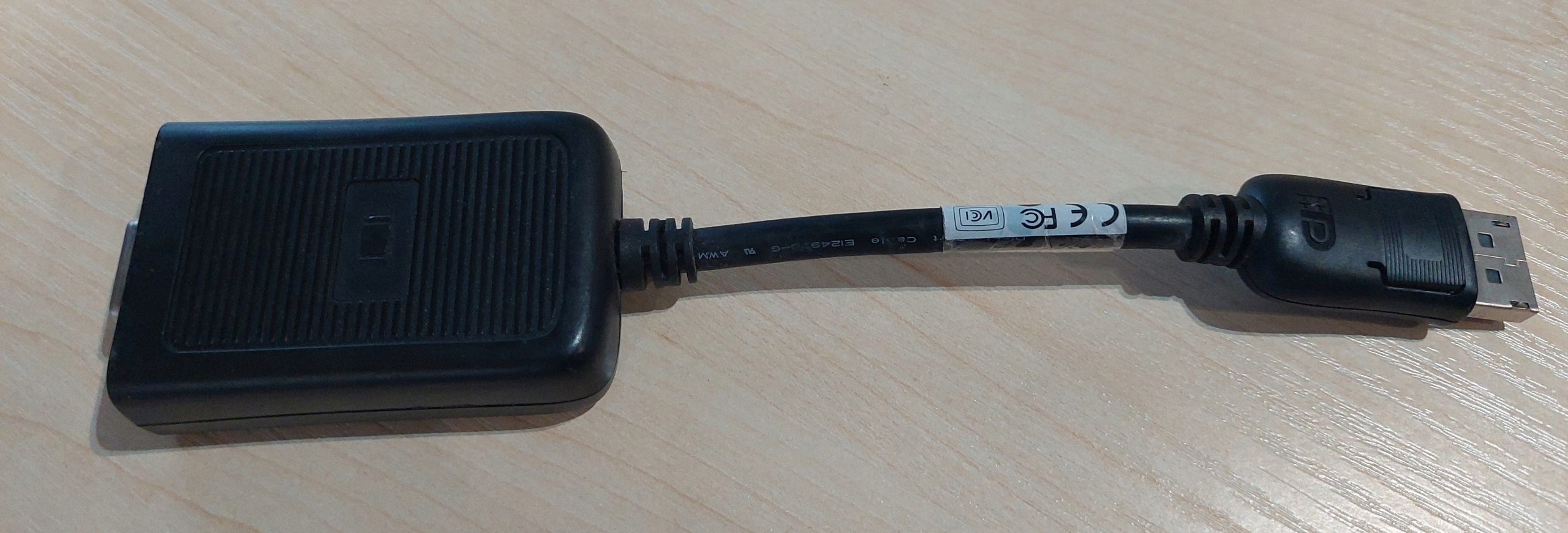 Adapter Przejściówka Displayport - VGA Foxconn HP Marka Foxconn