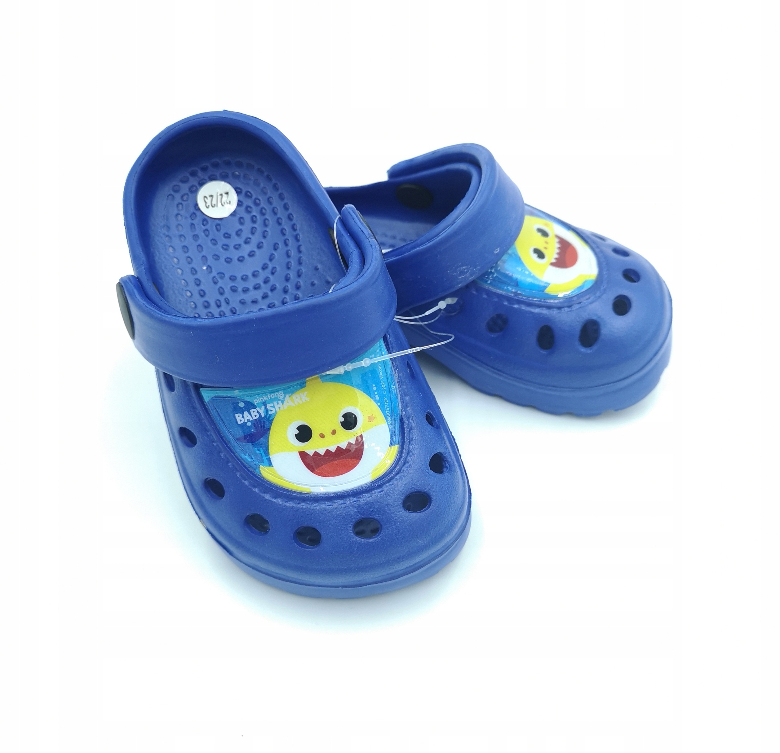 

Baby Shark Klapki typu crocs roz. 26/27