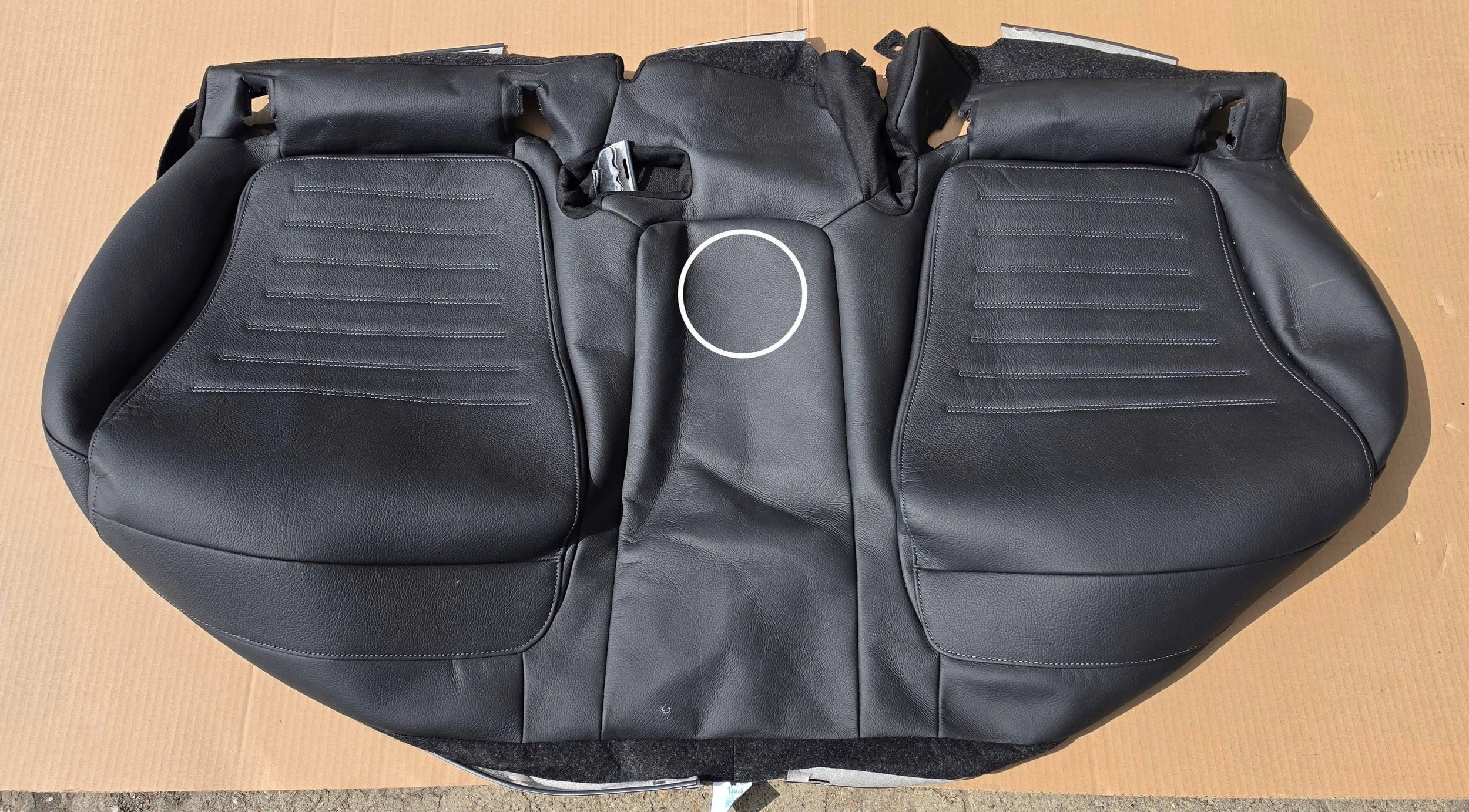 Mercedes GLC 254 side kanapy leather