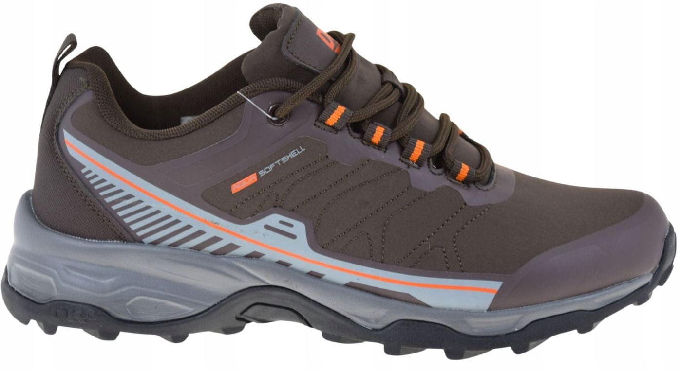 Pánské Trekové Boty Sportovní Softshell Komfortní Hnědé Dk 04107 R46