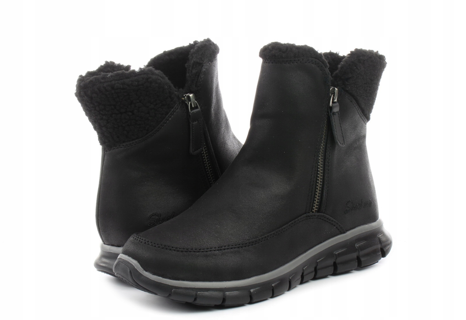 SKECHERS COLLAB DAMSKIE CZARNE ŚNIEGOWCE 39 2SŻJ