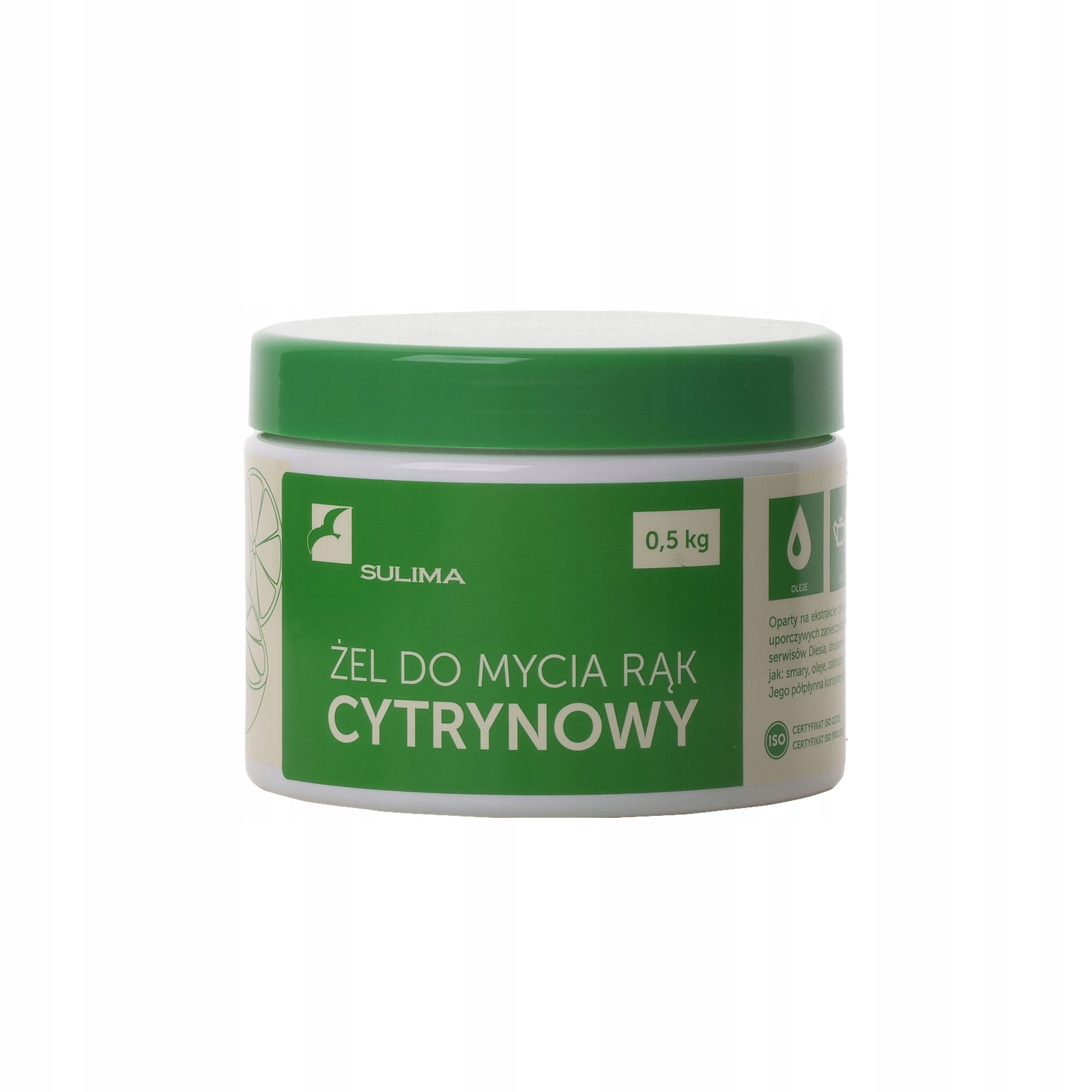 Żel do mycia rąk Sulima cytrynowy 0,5kg