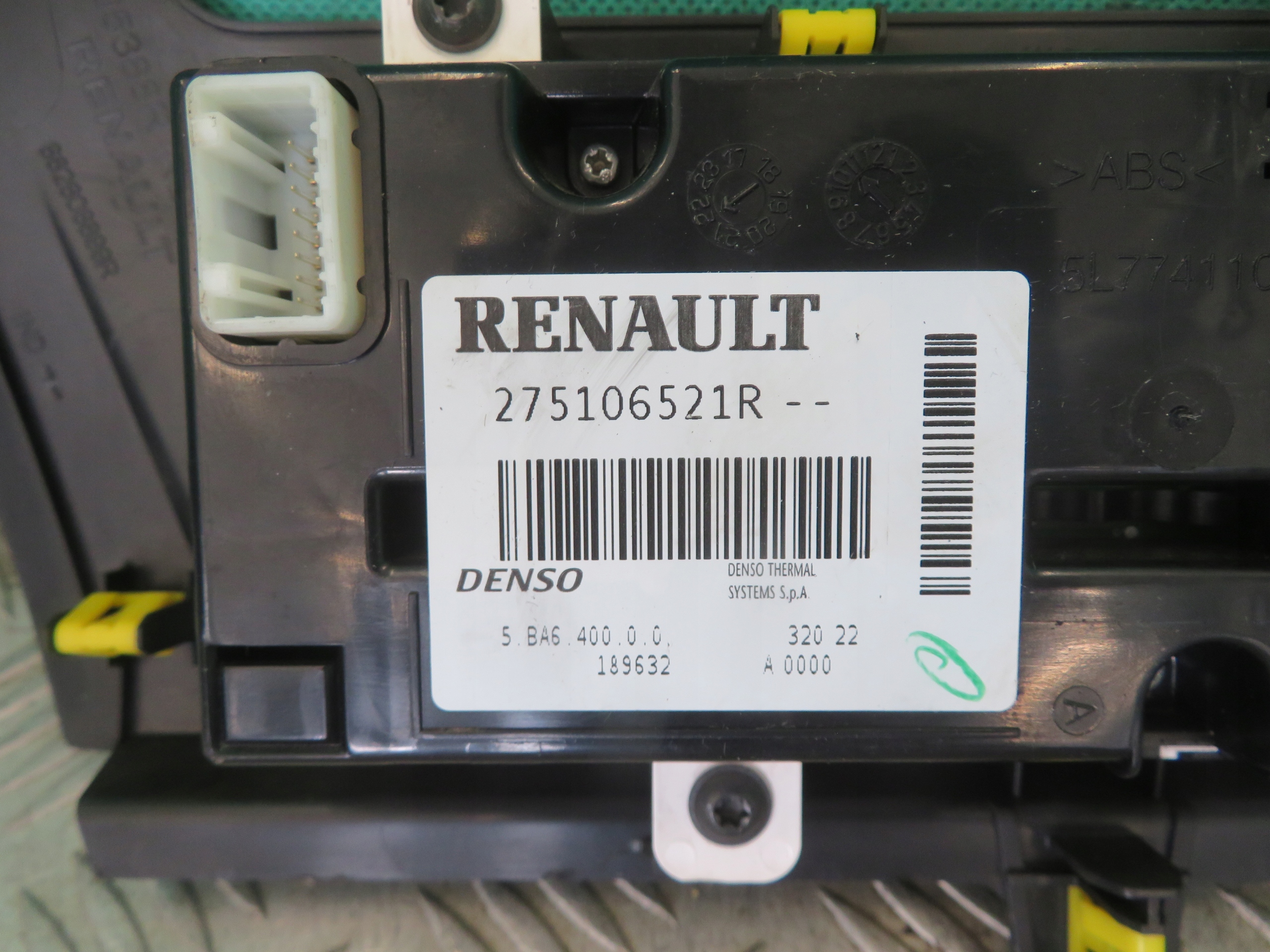 PANEL klími klimatizaci RENAULT MASTER MOVANO 23R 275106521R